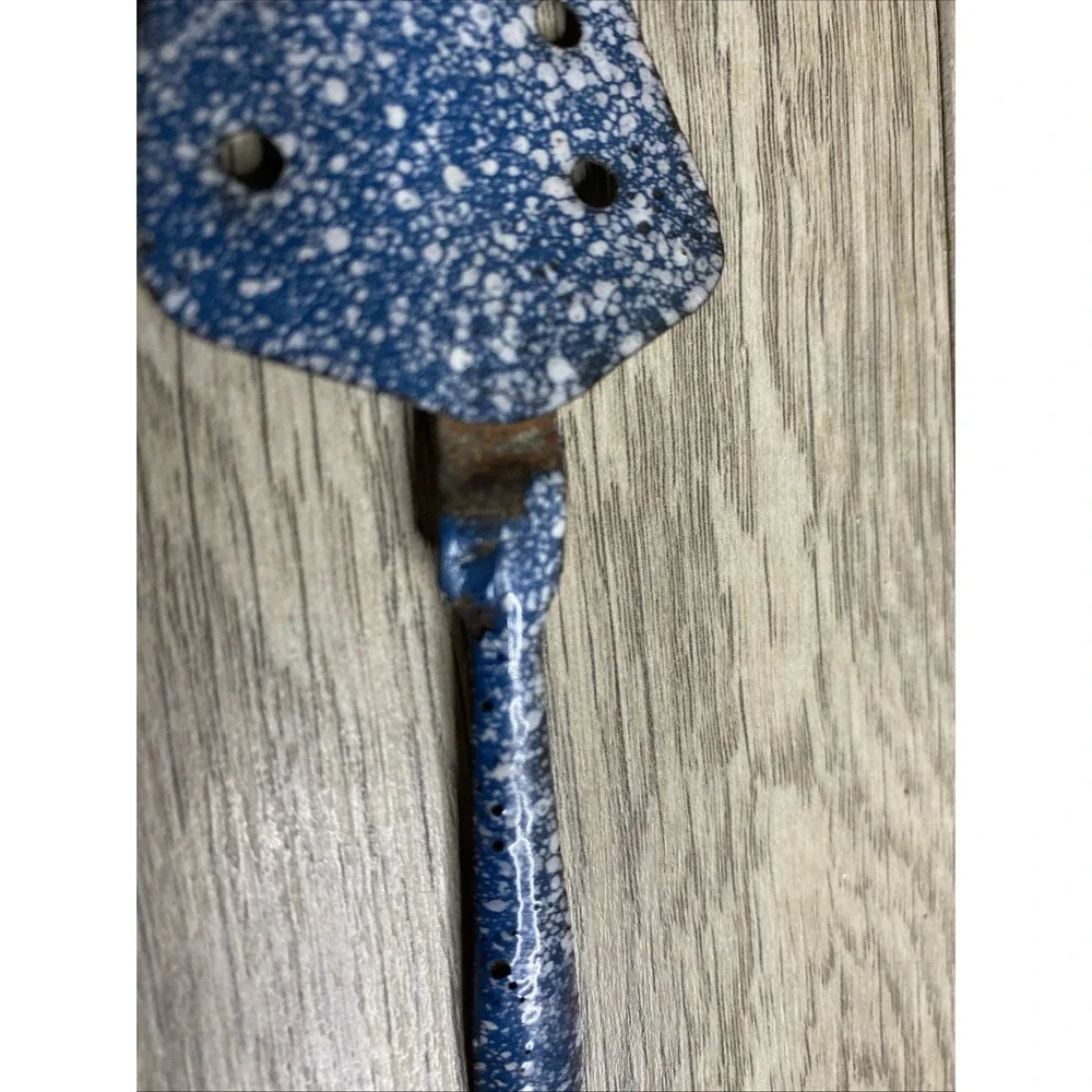 Antique‎ German Doll Kitchen Pans Rare Blue Speckled Granite Ware Bing Marklin
